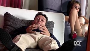 Super Horny Therapist gets ass fucked by her Pornstar Client