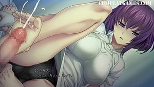 Sakusei Byoutou Gameplay Part 7 Cum on Nurse Feet - Cumplay Games