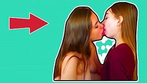 Ever Seen College Girls Kiss Up Close?
