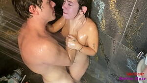 The Hottest Shower Sex Ever With Nympho Teen