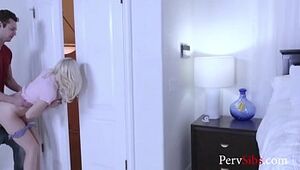 Blonde Teen Sister Punished & Repays Brothers- Chloe Cherry